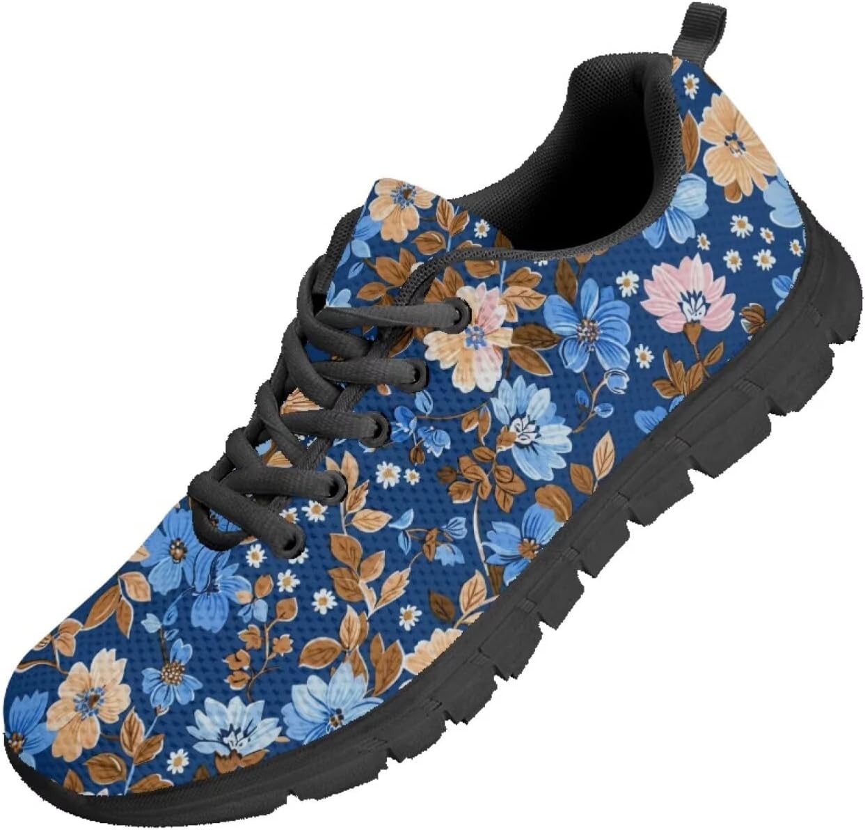 

Мужские кроссовки Funnydude Funny Print для прогулок, осенние повседневные теннисные кроссовки для путешествий, синий