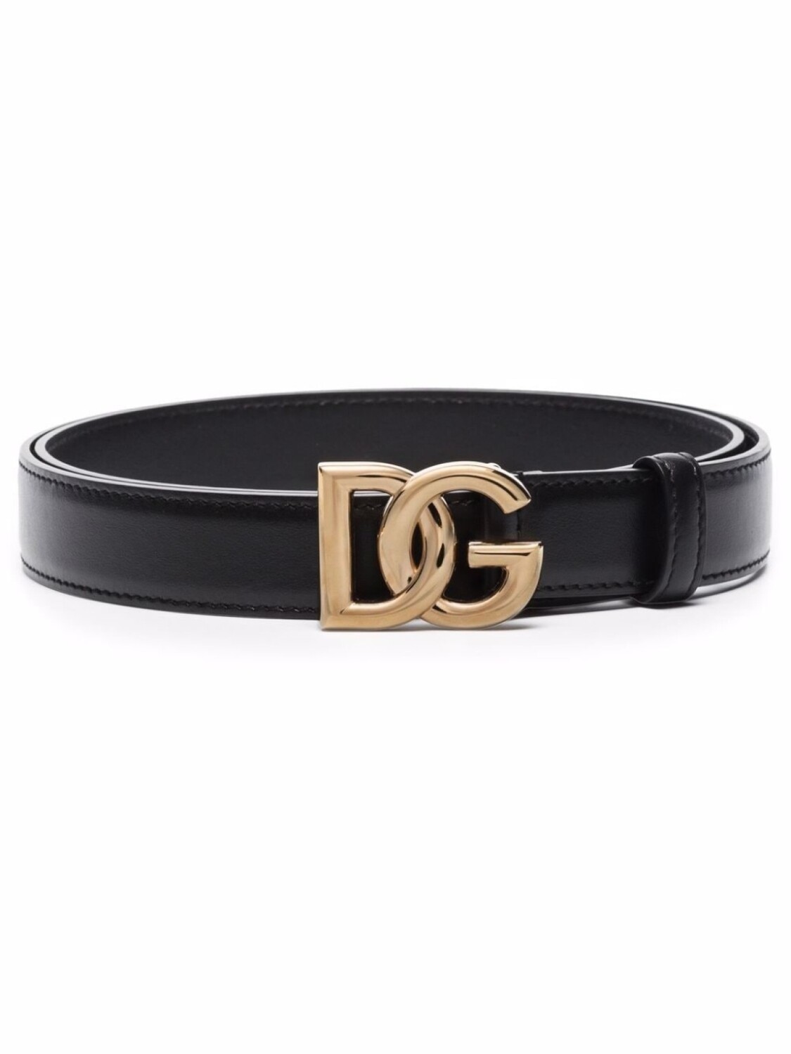 

Dolce & Gabbana ремень с пряжкой-логотипом, черный