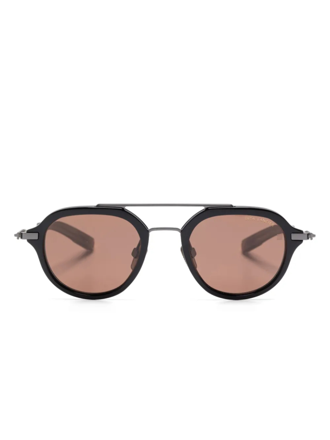 

Dita Eyewear солнцезащитные очки в круглой оправе, черный