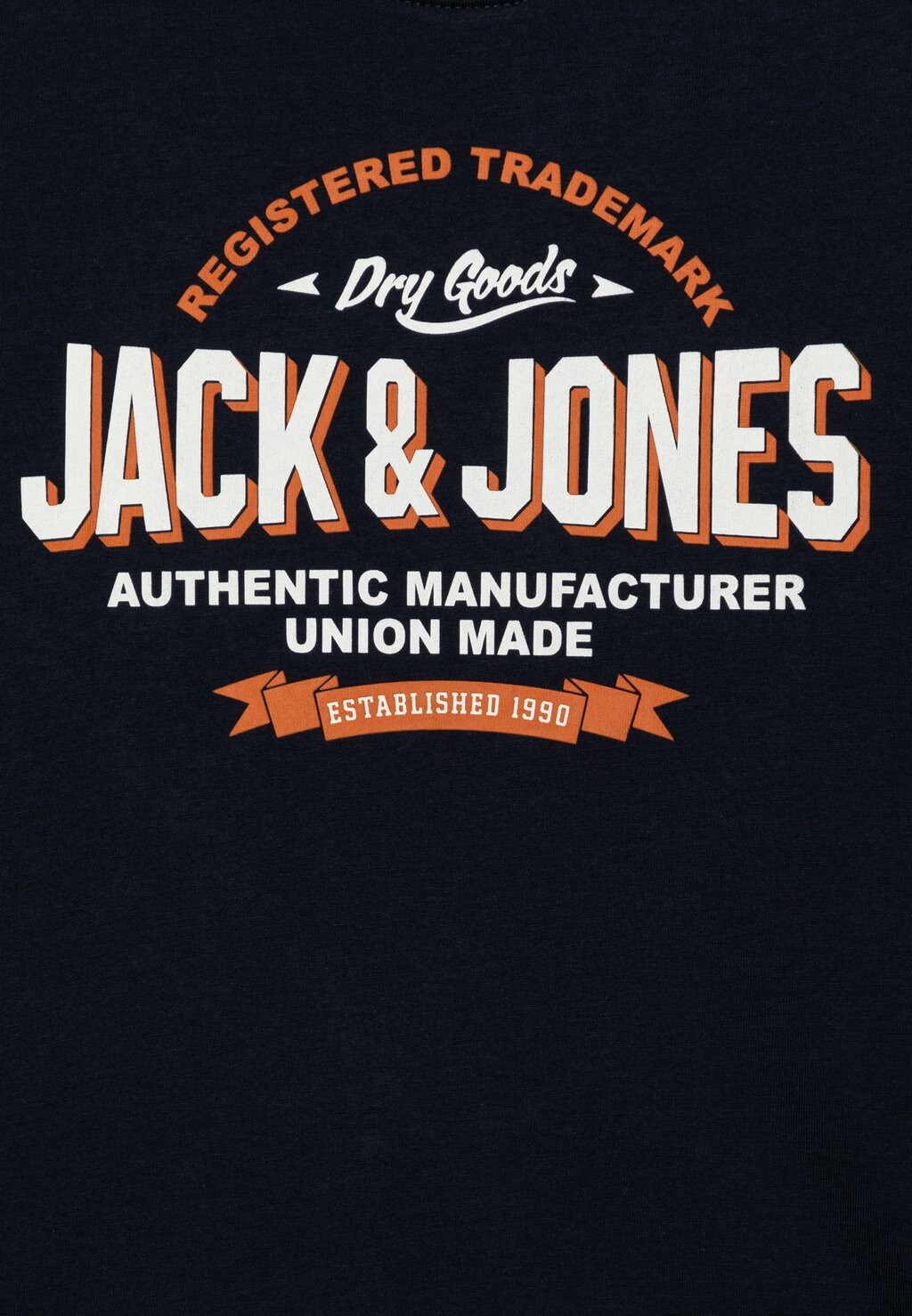 

Футболка с длинным рукавом JJELOGO TEE LS O-NECK NOOS Jack & Jones, белый