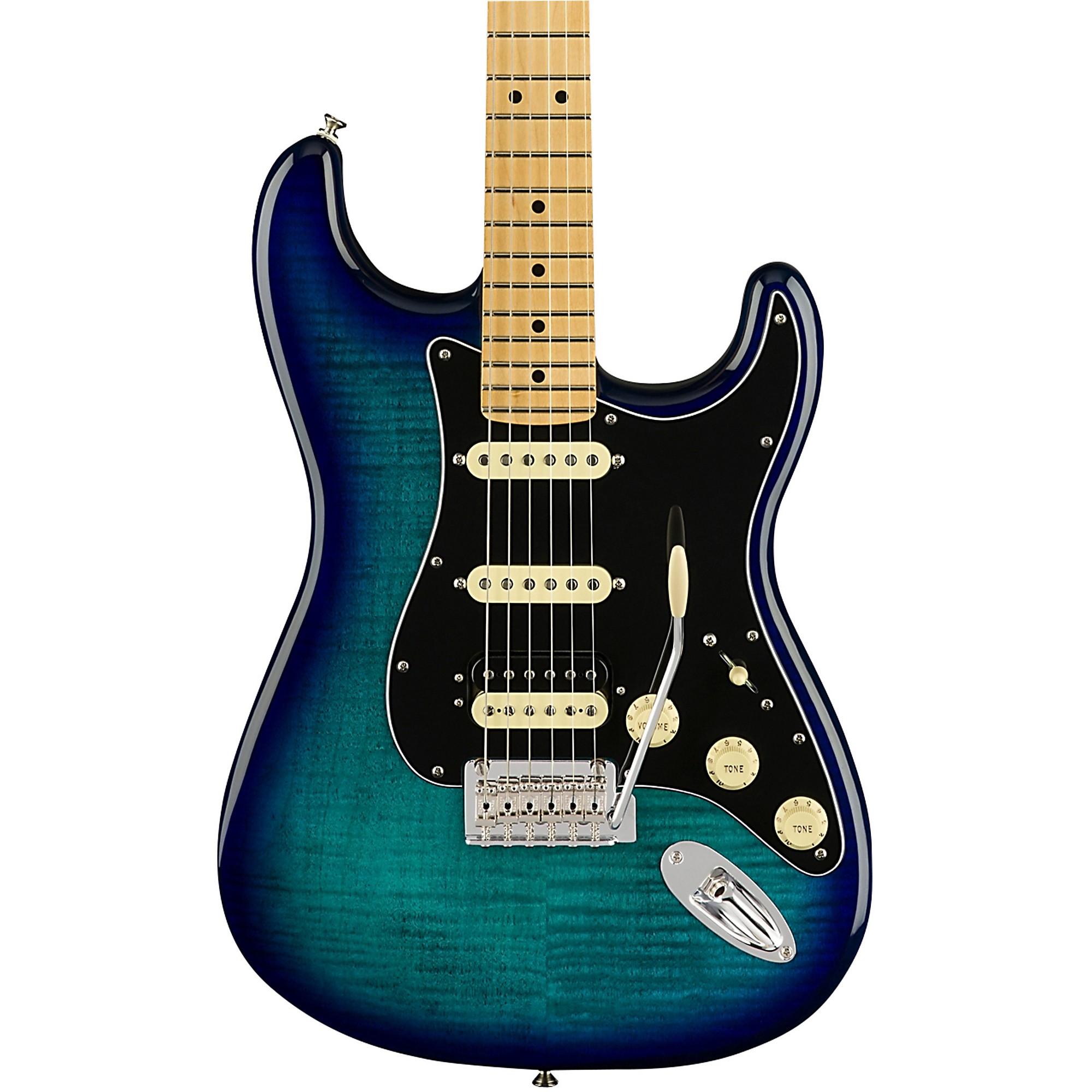 

Электрогитара Fender Player Stratocaster HSS Plus Top Maple Fingerboard, ограниченная серия Blue Burst