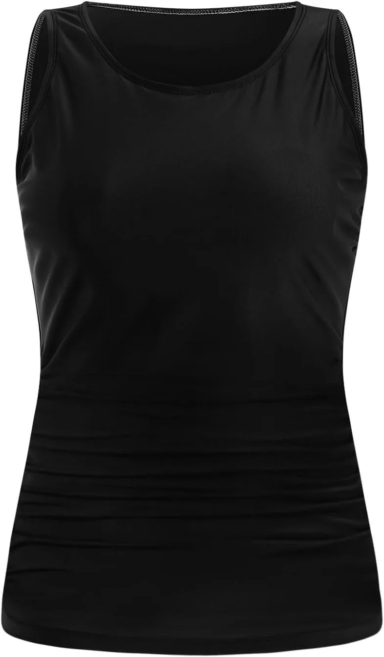Топ Tankini для женщин с контролем живота — фото 2