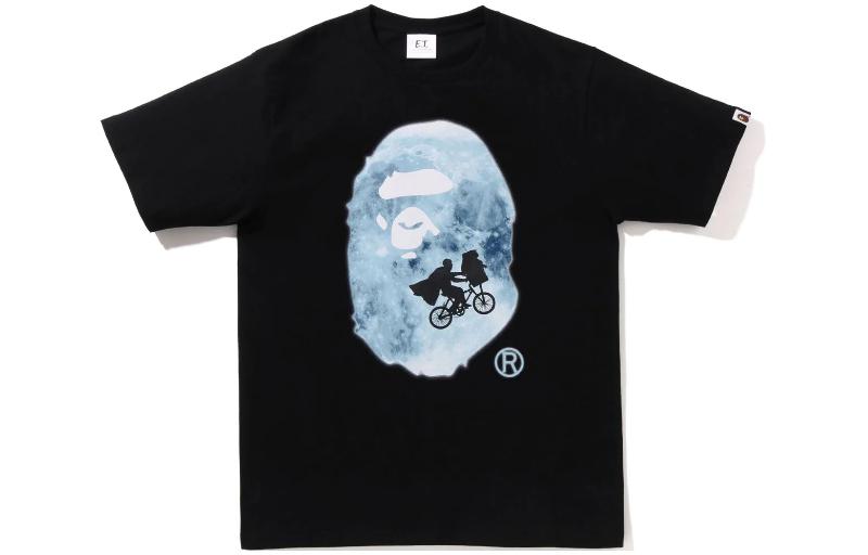 

Футболка Bape X ET мужская A Bathing Ape, белый