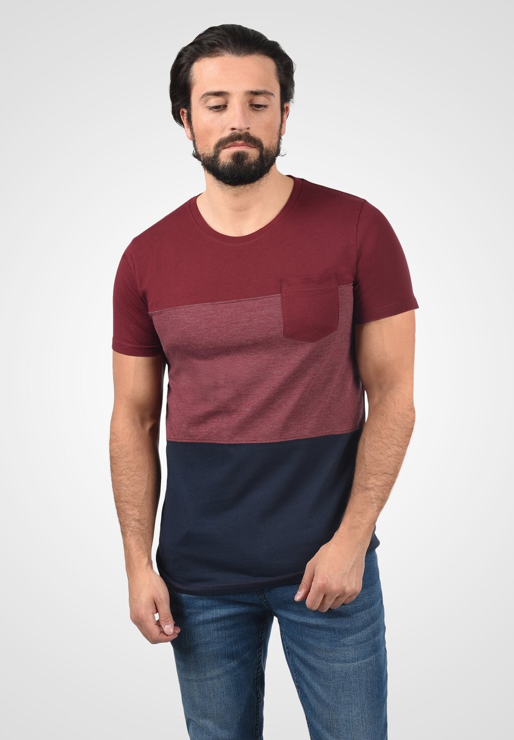 

Футболка с принтом Sdmingo Solid, цвет wine red