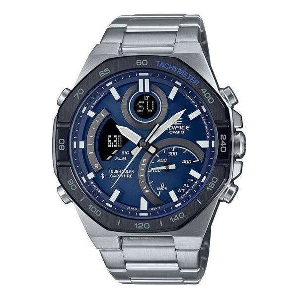 

Часы digital-analog 'silver navy' Casio, серебряный