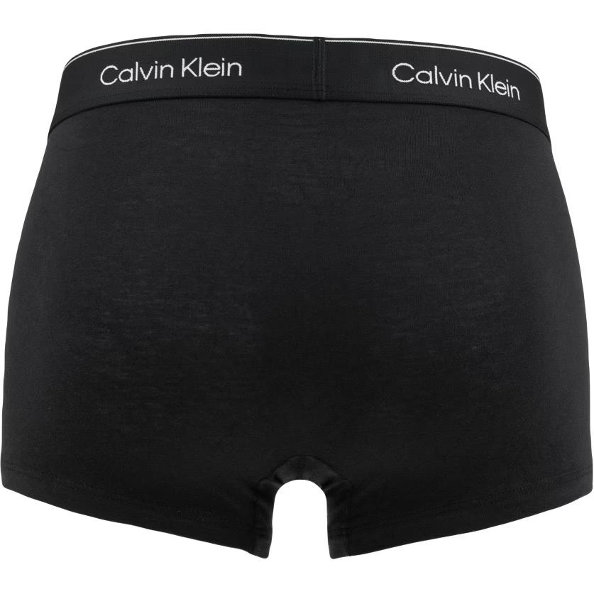 Трусы-боксеры Cotton, набор из пяти Calvin Klein, черный — фото 4