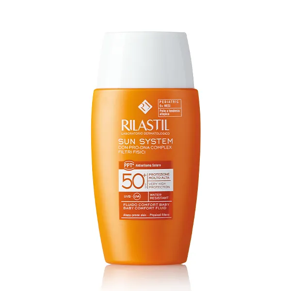 

Детский фотопротектор Sun System 50+ Baby Comfort Rilastil, 50 ml