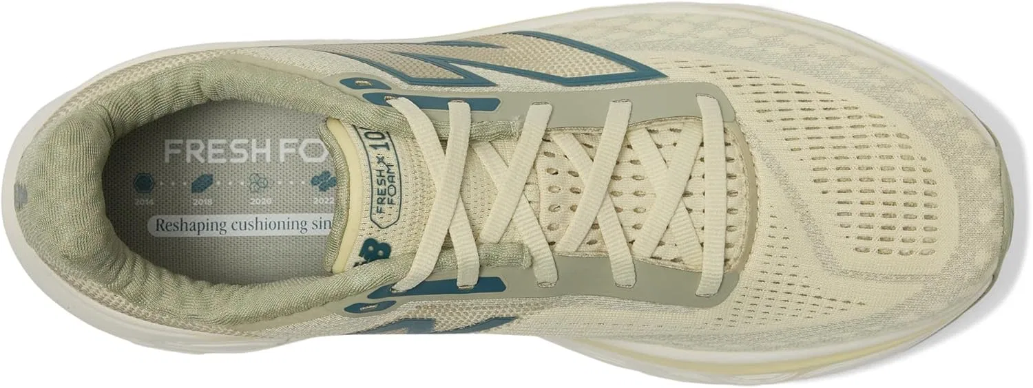 Мужские беговые кроссовки New Balance Fresh Foam X 1080, Pale Moss New Spruce Linen — фото 2