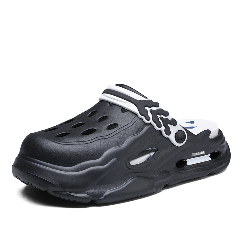 

King Jinmai Клоги унисекс серо-черные, цвет Gray Black