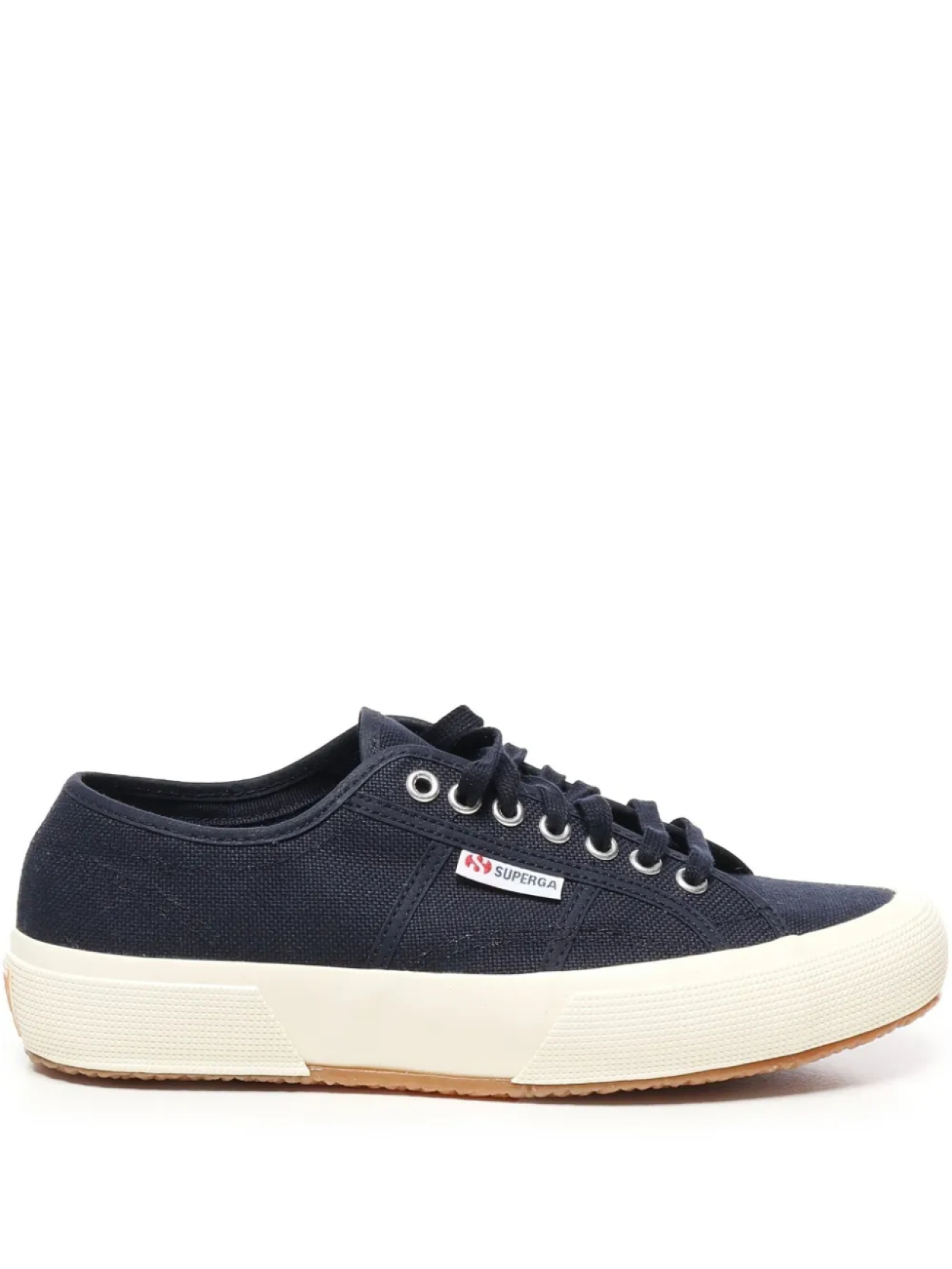 

Кроссовки из парусины на шнуровке Superga, синий