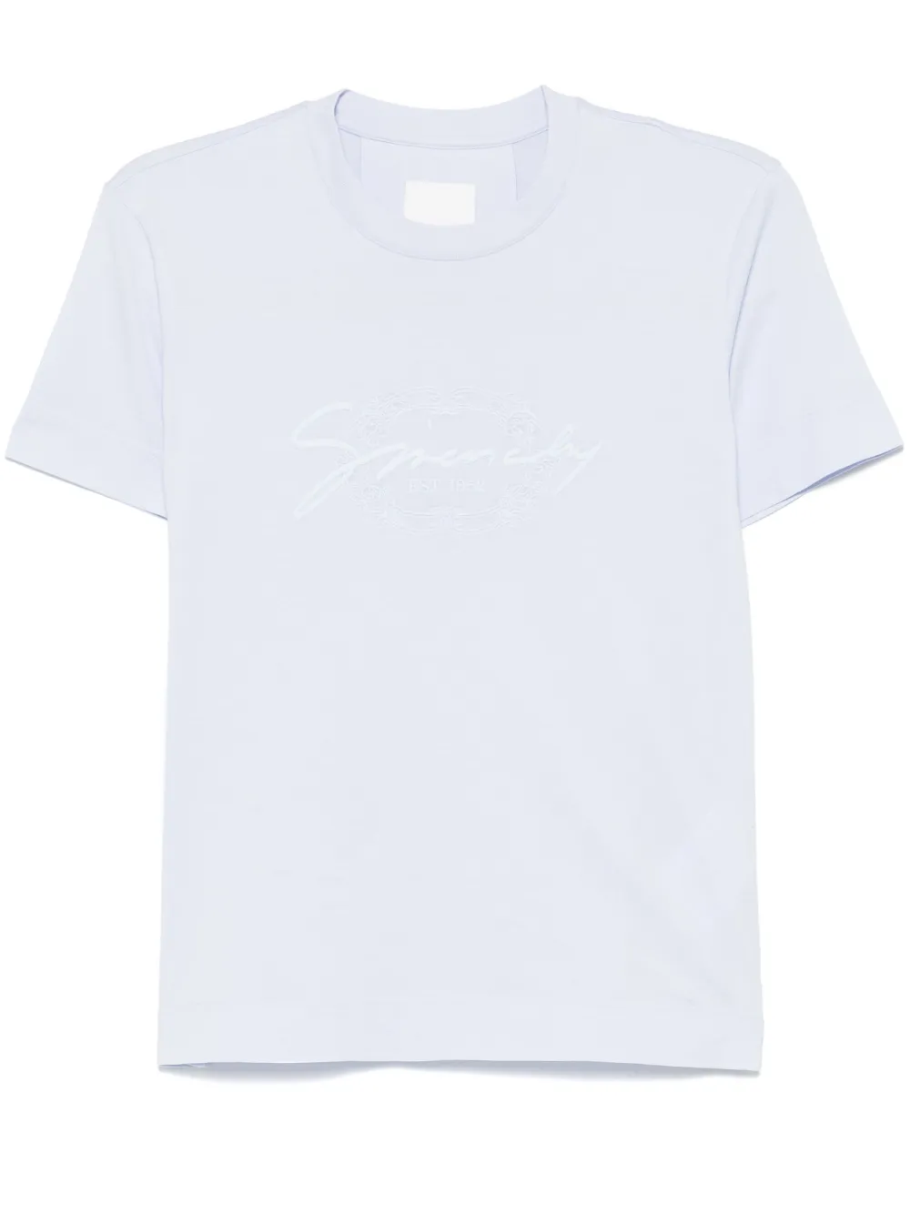 

Футболка с вышитым логотипом Givenchy, синий