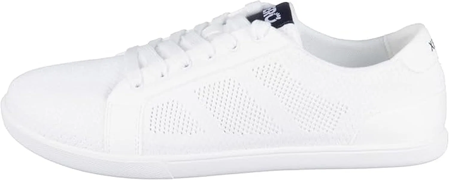 Мужские повседневные кроссовки Xero Shoes Dillon из парусины - легкая, дышащая обувь для мужчин, White Opulent Garden