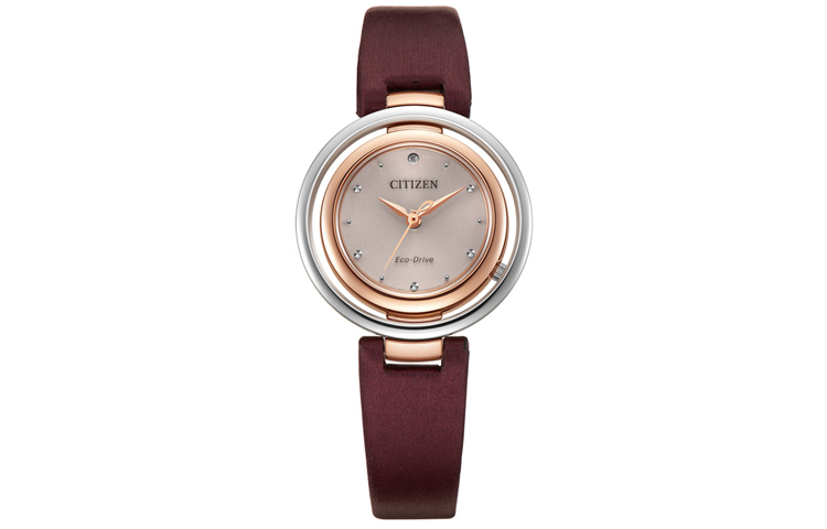 

CITIZEN Часы Women's Ecology Drive Collection Watch, Pink Gold Dial