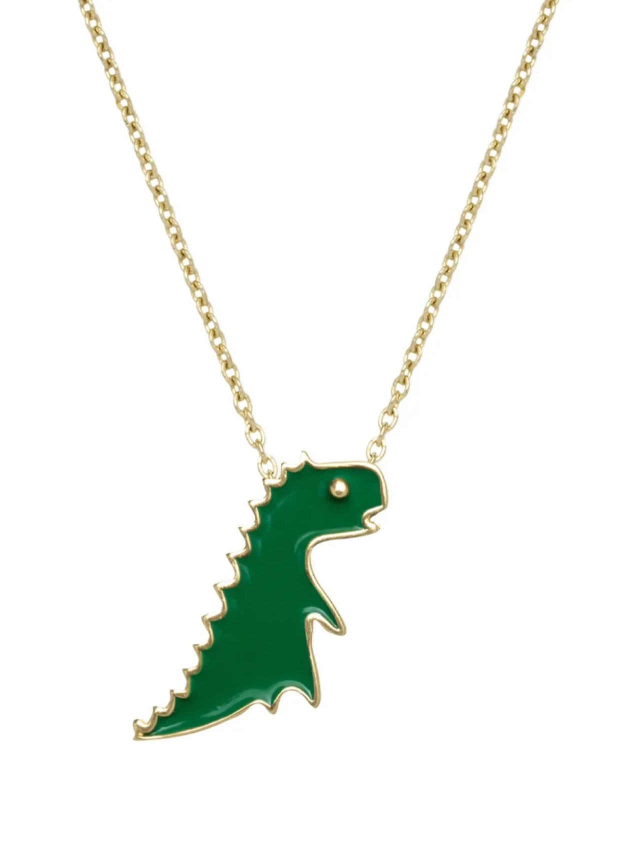 

Ожерелье Aliita Dino из желтого золота 9 карат, золотой