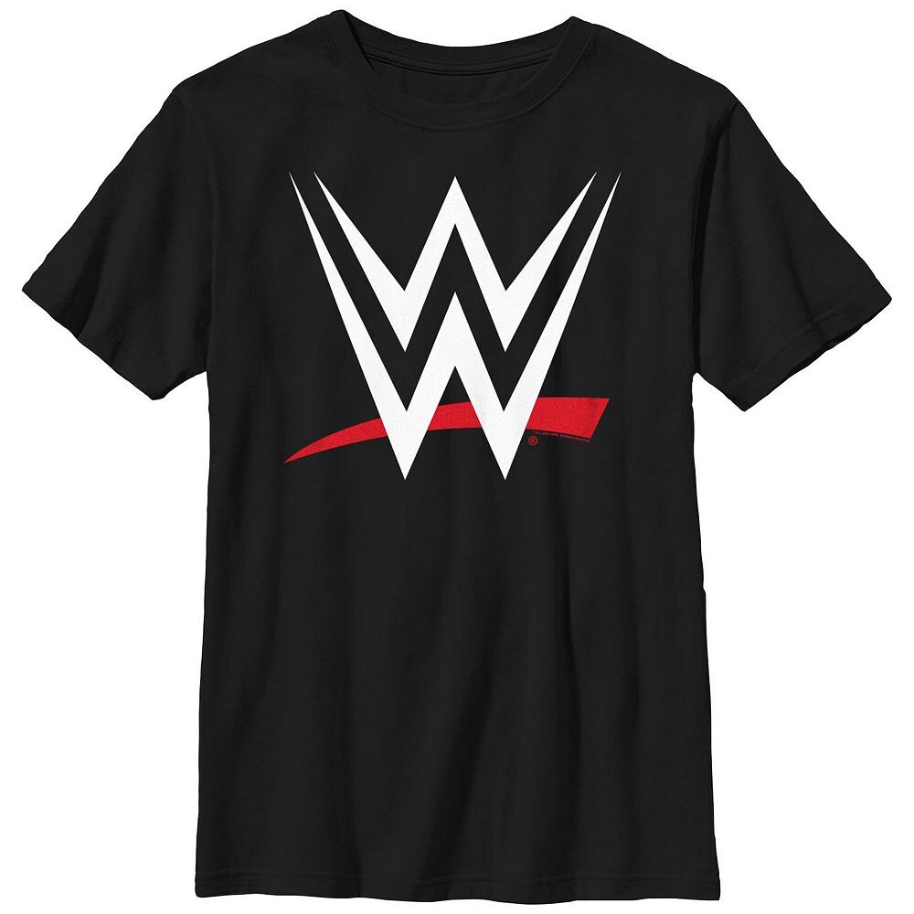 

Футболка с графическим логотипом WWE для мальчиков Licensed Character, черный