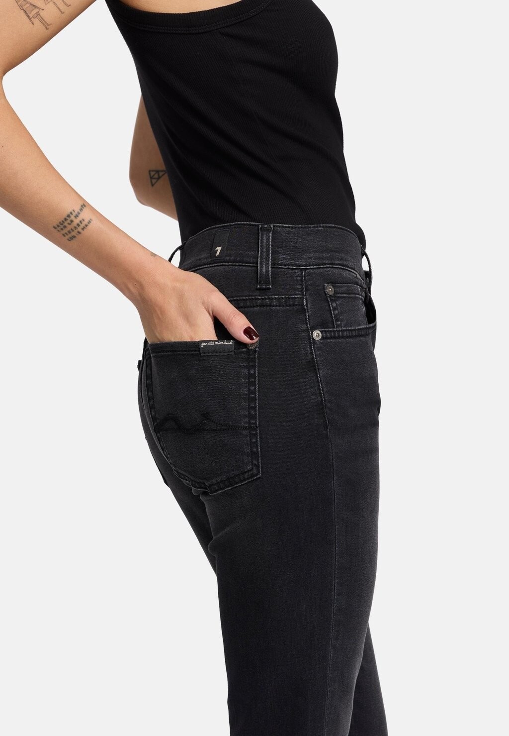 

Джинсы Bootcut 7 for all mankind, черный