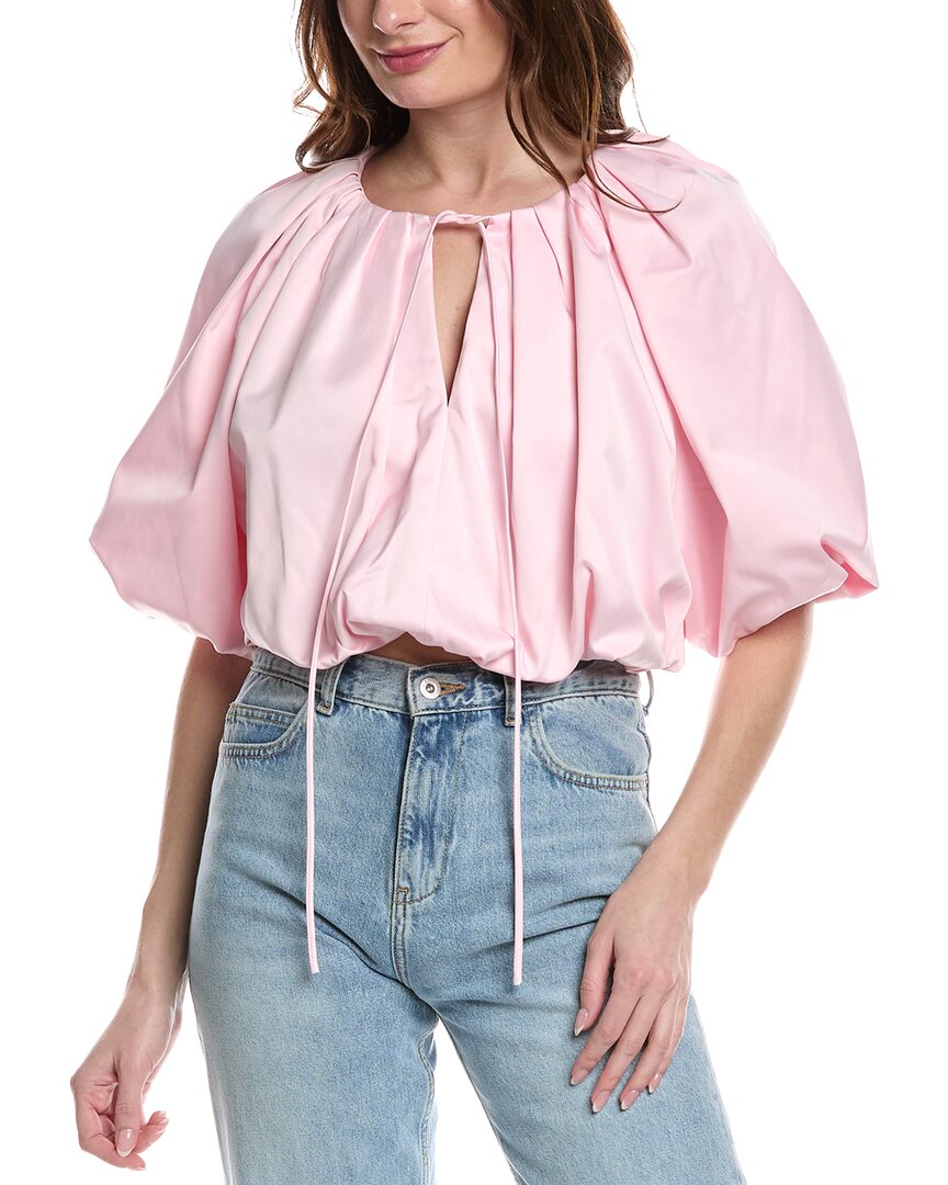 

Топ Rebecca Taylor Techy Sateen, розовый