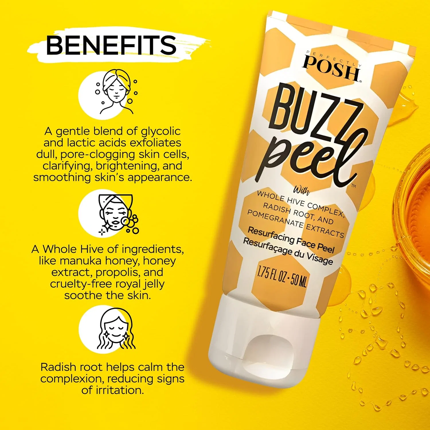 Скраб Perfectly Posh — Для лица с гликолевой и молочной кислотой, 50 мл — фото 4