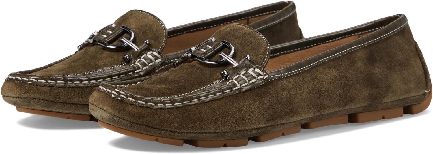

Лоферы Donald Pliner Giovanna, цвет Military Green