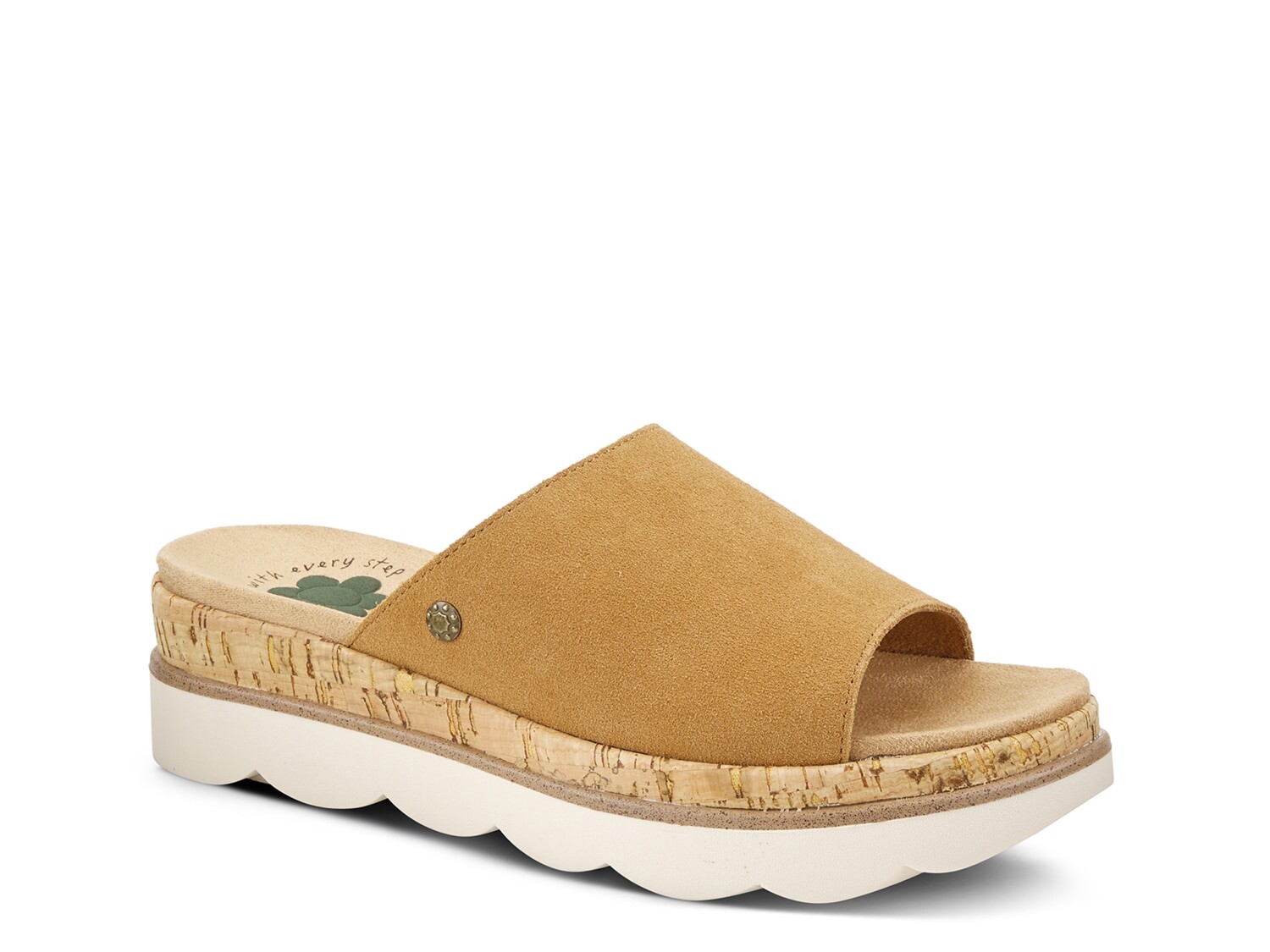 

Сандалии Spring Step Kamaleia на платформе, желтовато-коричневый