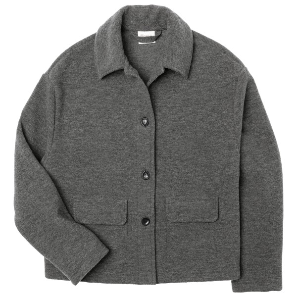 

Женская куртка - куртка из мериносовой шерсти Engel, Lavagrau Melange