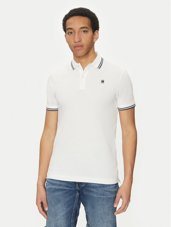 

Рубашка поло стандартный крой Dunda D17127-5864 G-Star Raw, белый