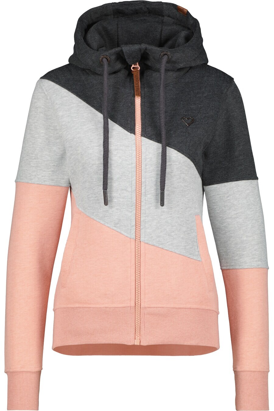 

Худи Alife and Kickin Zip-Up Hoodie SteffiAK, цвет Mixed colors