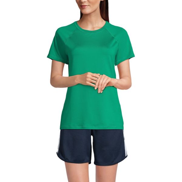 

Женская школьная форма футболка с коротким рукавом Lands' End, цвет light malachite