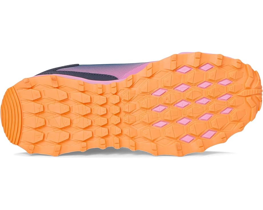 Детские кроссовки Saucony Peregrine Shield Kdz (little kid/big kid) Saucony Kids, Navy/Pink — фото 3