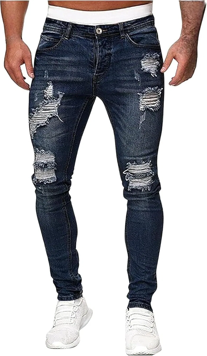 Джинсы Slim Fit, Dark Blue-a — фото 2