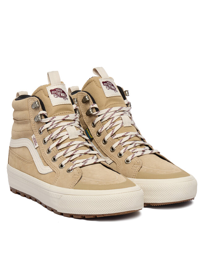 Тканевые кеды MTE Sk8-Hi Waterproof Insulated VN000DAQTWH1 Vans, бежевый — фото 2