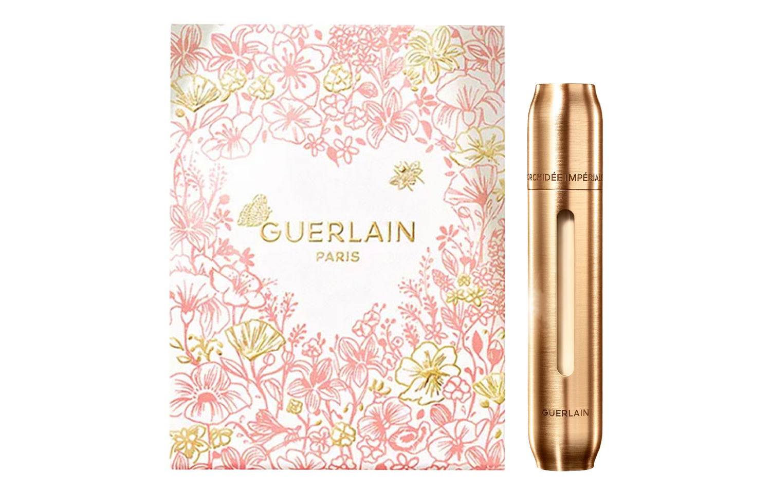

GUERLAIN Jiaolan royal orchid golden radiance box сыворотка-лосьон для упругости и увлажнения 30 мл