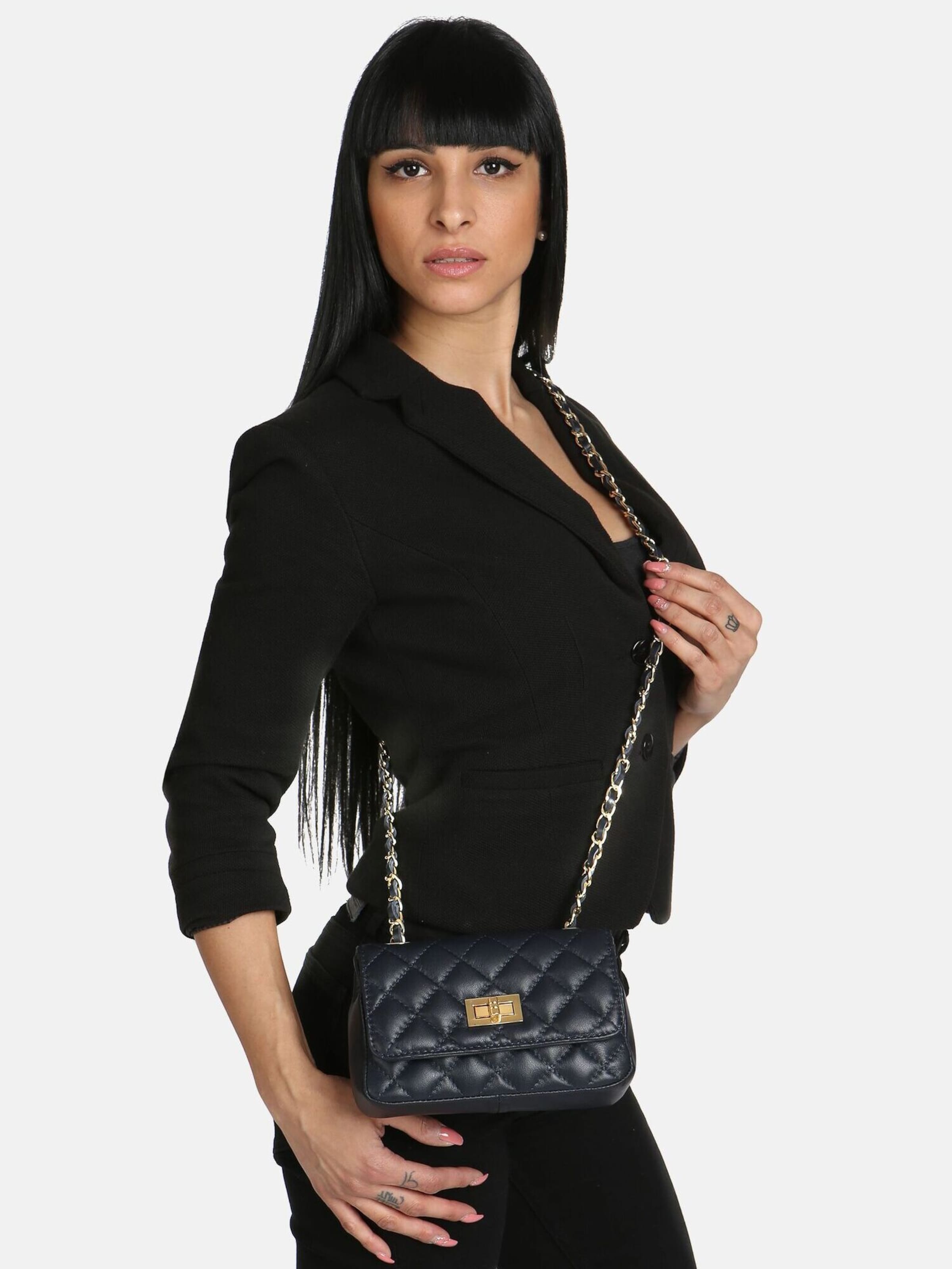 

CHICCA BORSE Плечевая сумка в темно-синем цвете