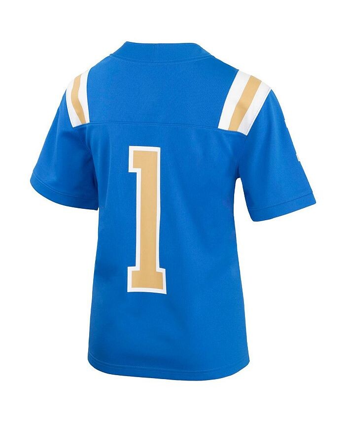 Синяя футболка бренд Big Boys №1 UCLA Bruins Untouchable Football Jersey Jordan, синий — фото 3