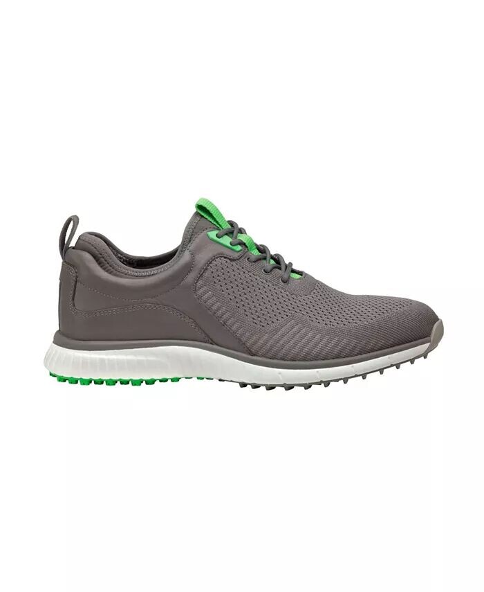 Мужские водонепроницаемые кроссовки для гольфа H2 Sport Hybrid Knit XC4 Johnston & Murphy, серый — фото 2
