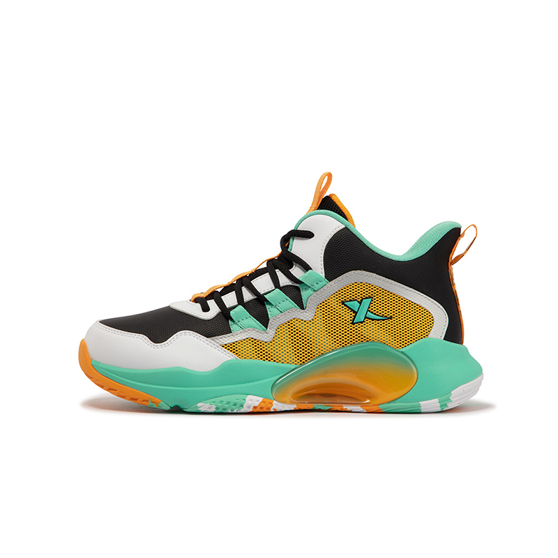 

XTEP Детские баскетбольные кроссовки, зеленые, черные, детские