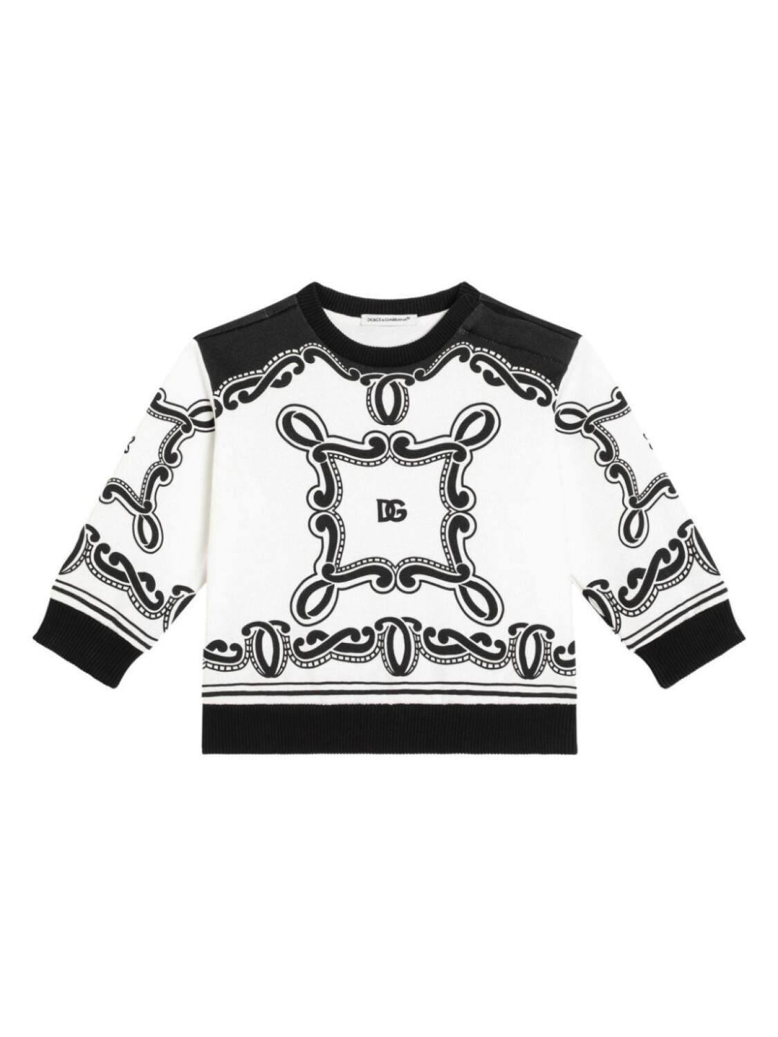 

Dolce & Gabbana Kids толстовка с принтом, белый