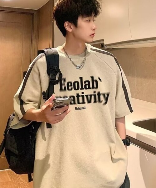 

Link lot Футболка оверсайз унисекс с логотипом Sideline, рукава реглан, цвет слоновая кость, Бежевый, Link lot Футболка оверсайз унисекс с логотипом Sideline, рукава реглан, цвет слоновая кость