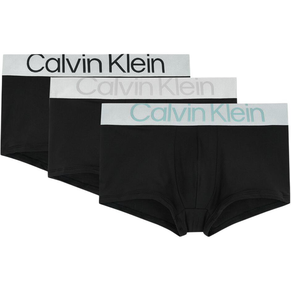 

Низкие Боксеры Calvin Klein, 3 шт (Черный)