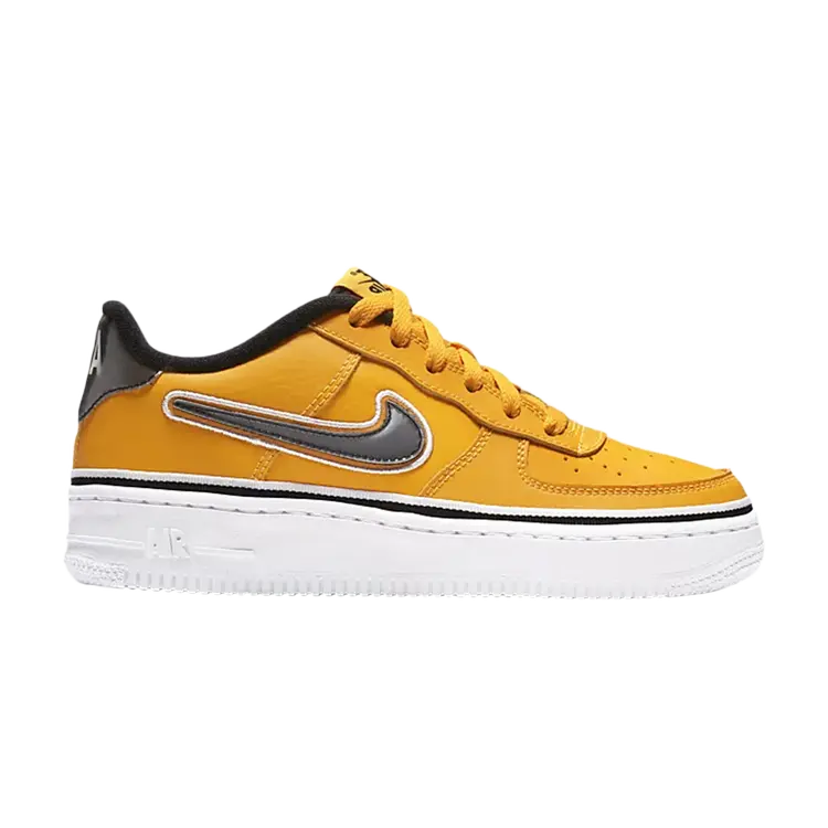 

Кроссовки Nike NBA x Air Force 1 Low LV8 GS 'University Gold', золотой