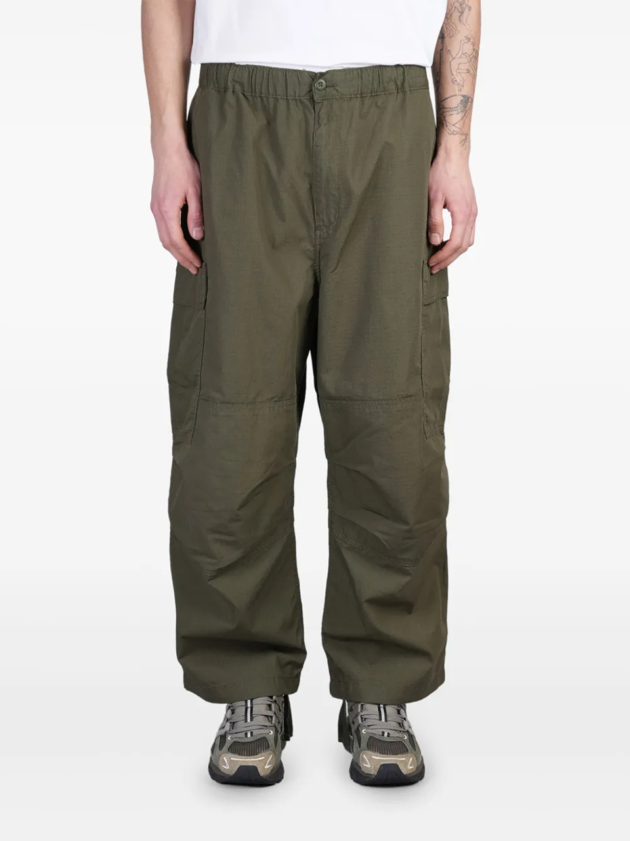 

Брюки-карго из хлопка Carhartt WIP, зеленый