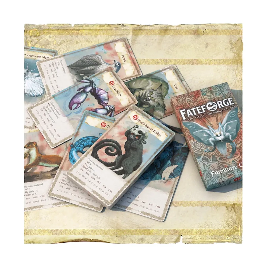 

Бокс-сет Familiar Cards, Fateforge 5e (Studio Agate)