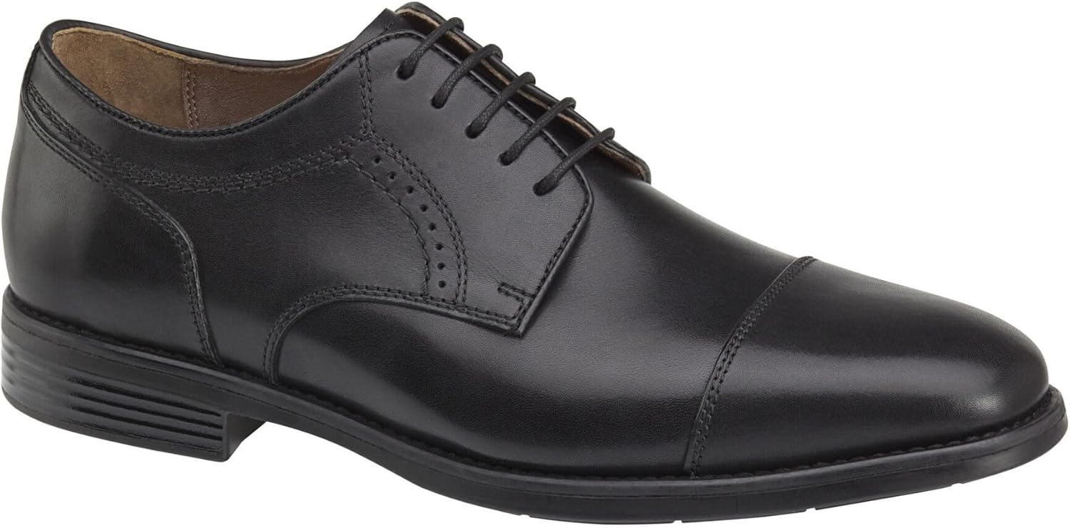 Туфли Johnston & Murphy Men's XC4 Branning Cap Toe Dress Shoe, черный — фото 2