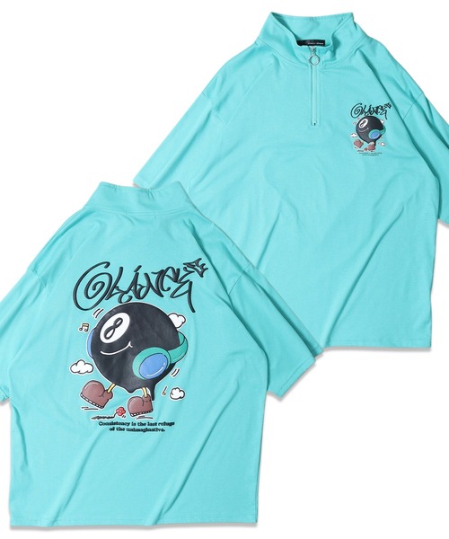 

Футболка, крой оверсайз, бренд Jungle Storm, цвет мятный