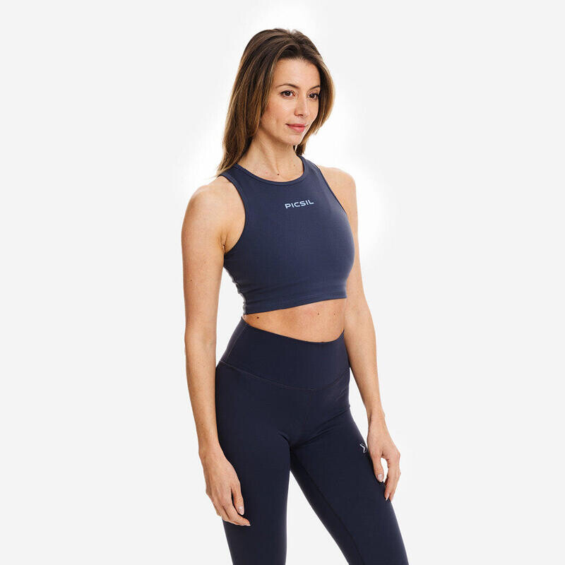 

Женский приталенный топ Picsil PICSIL SPORT, цвет azul