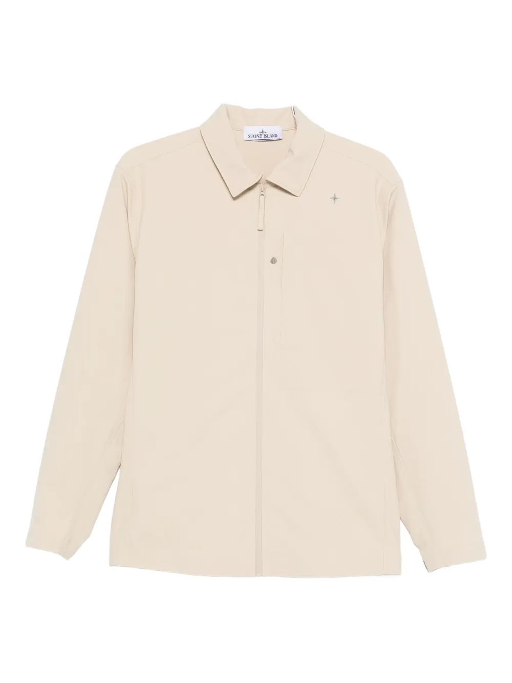 

Рубашка-куртка на молнии Stellina Stone Island, нейтральный