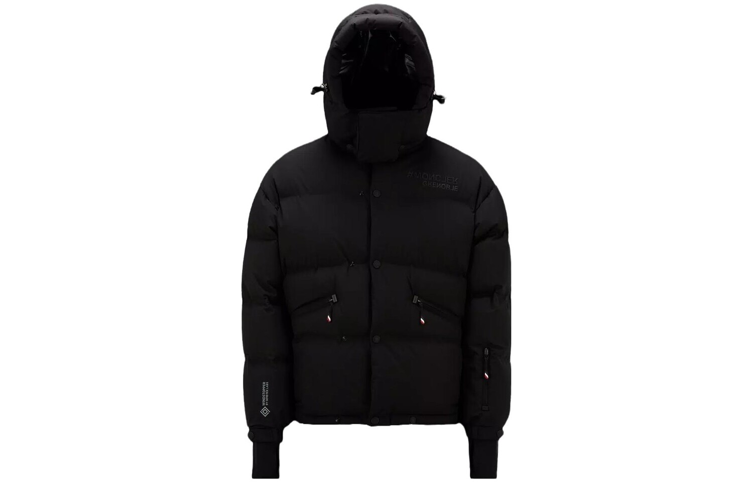 

Пуховик мужской черный Moncler