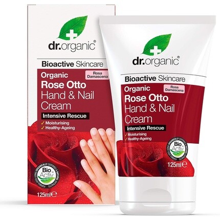 

Rose Otto Крем для рук и ногтей увлажняющий восстанавливающий 125мл, Dr Organic
