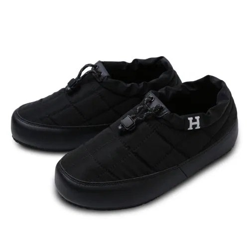 Унисекс Слипоны с мехом HARVARD SHOES Conrad чёрные