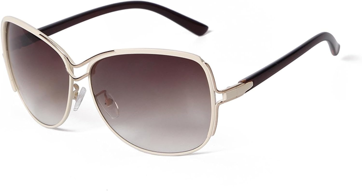 

Элегантные солнцезащитные очки большого размера в стиле ретро для женщин, высококачественные солнцезащитные очки с градиентной защитой UV400 для активного отдыха на природе WNCKSQ, C24